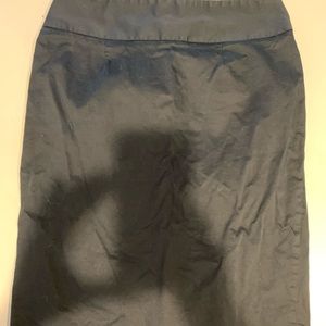 Black pencil skirt